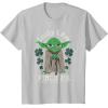 imageNEW Star Wars St Patricks Day Lucky Yoda Pinch Me Not Funny TShirtSilver Grey