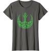 imageStar Wars Rebel Alliance Green Shamrocks St Patricks Day TShirtAsphalt Grey