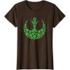 imageStar Wars Rebel Alliance Green Shamrocks St Patricks Day TShirtBrown