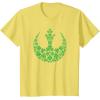 imageStar Wars Rebel Alliance Green Shamrocks St Patricks Day TShirtLemon Yellow