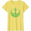 imageStar Wars Rebel Alliance Green Shamrocks St Patricks Day TShirtLemon Yellow