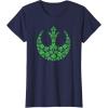 imageStar Wars Rebel Alliance Green Shamrocks St Patricks Day TShirtNavy Blue
