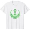 imageStar Wars Rebel Alliance Green Shamrocks St Patricks Day TShirtWhite