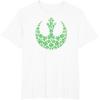 imageStar Wars Rebel Alliance Green Shamrocks St Patricks Day TShirtWhite