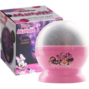 imageIdea Nuova Star Wars The Mandalorian Featuring Grogu Rotating LED Projection Kids Lamp and NightlightMinnie Mouse