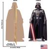 imageDarth Vader Star Wars Episode IV LifeSize Standup Poster 36x75