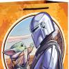 imageHallmark 13quot Large Star Wars Gift Bag with Tissue Paper Baby Yoda The Child The Mandalorian for Christmas Birthdays Baby Showers Halloween May the 4thLarge Gift Bags 3count