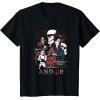 imageStar Wars Andor Character Collage Poster TShirtBlack
