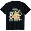imageStar Wars BB8 ampamp DO Rolling Into My 8th Birthday TShirtBlack