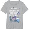 imageStar Wars I Was Born A Long Time Ago 50th Birthday Disney TShirtHeather Grey
