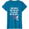 imageStar Wars I Was Born A Long Time Ago 50th Birthday Disney TShirtSapphire Blue