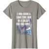 imageStar Wars I Was Born A Long Time Ago 50th Birthday Disney TShirtSlate Grey