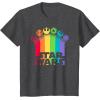 imageStar Wars Logo with Pride Icons TShirtDark Heather Grey