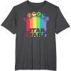 imageStar Wars Logo with Pride Icons TShirtDark Heather Grey