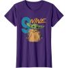 imageStar Wars The Mandalorian The Child Kids 9th Birthday TShirtPurple