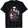imageStar Wars Andor Character Collage Poster TShirtBlack