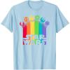 imageStar Wars Logo with Pride Icons TShirtBaby Blue