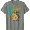 imageStar Wars The Mandalorian The Child Kids 9th Birthday TShirtOlive Heather