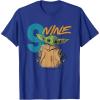 imageStar Wars The Mandalorian The Child Kids 9th Birthday TShirtRoyal Blue