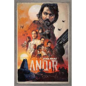 imageTrends International Star Wars Andor  One Sheet Wall Poster 22375quot x 34quot Premium Unframed VersionBarnwood Framed Version