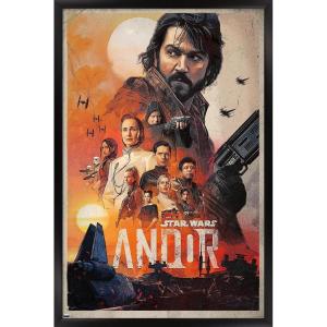 imageTrends International Star Wars Andor  One Sheet Wall Poster 22375quot x 34quot Premium Unframed VersionBlack Framed Version