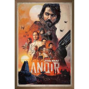 imageTrends International Star Wars Andor  One Sheet Wall Poster 22375quot x 34quot Premium Unframed VersionBronze Framed Version