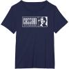 imageStar Wars Andor Cassian Panel Portrait TShirtNavy Blue