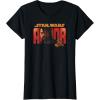 imageStar Wars Andor Cassian Photo Text Fill TShirtBlack