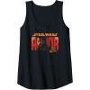 imageStar Wars Andor Cassian Photo Text Fill Tank TopBlack