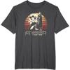 imageStar Wars Andor Cassian and Stormtrooper Sunset TShirtDark Heather Grey