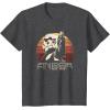 imageStar Wars Andor Cassian and Stormtrooper Sunset TShirtDark Heather Grey