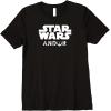 imageStar Wars Andor Centered Text Logo Symbol Premium TShirtBlack