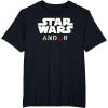 imageStar Wars Andor Centered Text Logo Symbol V3 TShirtBlack