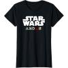 imageStar Wars Andor Centered Text Logo Symbol V3 TShirtBlack