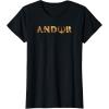 imageStar Wars Andor Glitch Text Logo TShirtBlack
