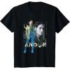 imageStar Wars Andor Rebel Glitch Poster TShirtBlack