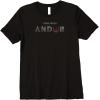 imageStar Wars Andor Ruins Text Logo Premium TShirtBlack