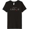 imageStar Wars Andor Ruins Text Logo Premium TShirtBlack