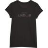 imageStar Wars Andor Ruins Text Logo TShirtBlack