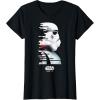 imageStar Wars Andor Stormtrooper Pixel Cut Side Profile TShirtBlack