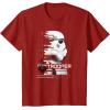 imageStar Wars Andor Stormtrooper Profile TShirtCranberry Red
