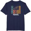 imageStar Wars High Republic Nihil Periodic Table TShirtNavy Blue