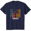 imageStar Wars High Republic Nihil Periodic Table TShirtNavy Blue