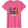 imageStar Wars High Republic Nihil Periodic Table TShirtPink Heather