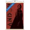 imageTrends International Star Wars Andor  Red Target Wall Poster 34L x 224W Premium Unframed VersionPremium Print and Beechwood Hanger Bundle