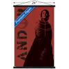 imageTrends International Star Wars Andor  Red Target Wall Poster 34L x 224W Premium Unframed VersionPremium Print and Black Hanger Bundle