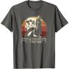 imageStar Wars Andor Cassian and Stormtrooper Sunset TShirtAsphalt Grey