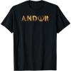 imageStar Wars Andor Glitch Text Logo TShirtBlack