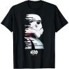 imageStar Wars Andor Stormtrooper Pixel Cut Side Profile TShirtBlack