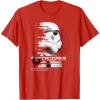 imageStar Wars Andor Stormtrooper Profile TShirtRed